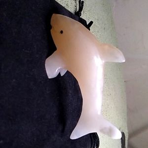 Tuliaup Indian tribal stone whale carving